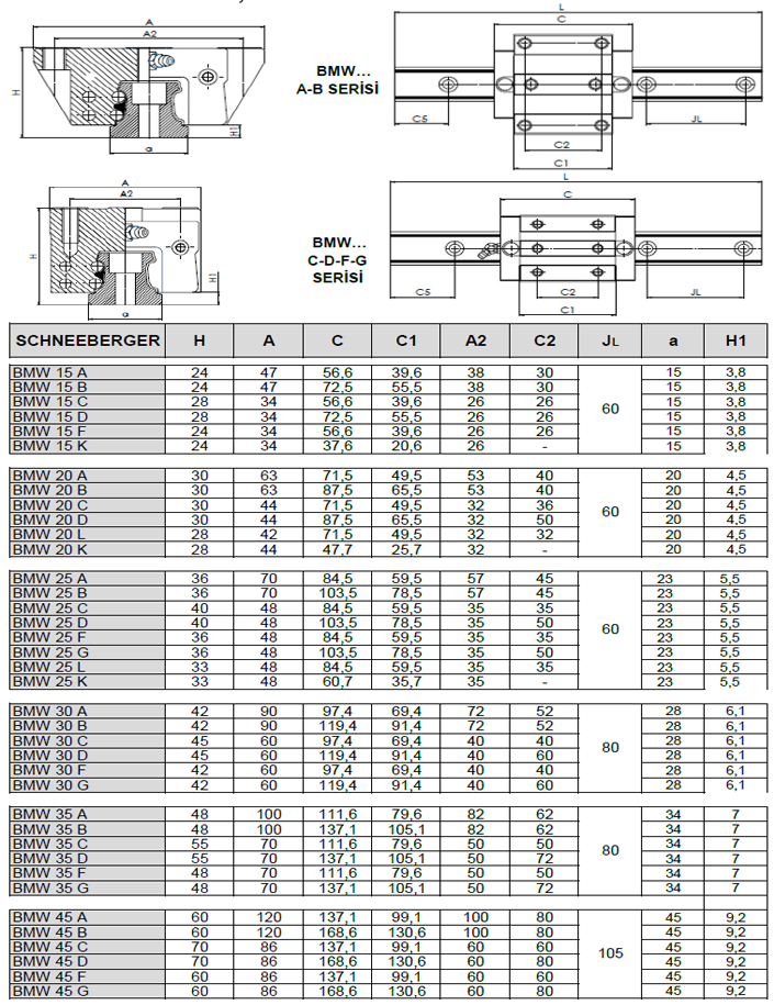 schneeberger bilyali teknik olculer Rv2019
