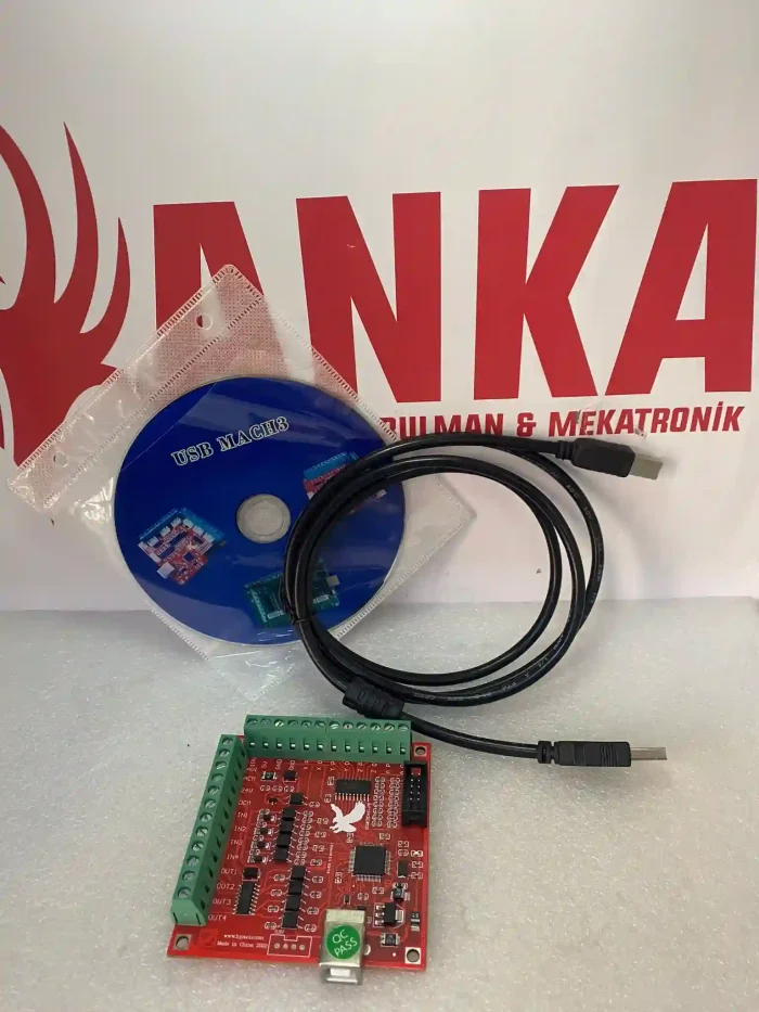 4 Eksen Usb CNC Kontrol Kartı (MACH3 Uyumlu) - Görsel 2