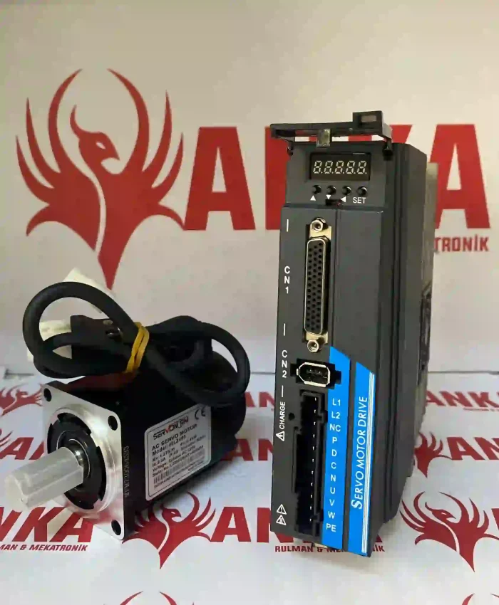0.4 kW Absolute Servo Motor Set 60LZ-400  Sürücü + Kablo Takım