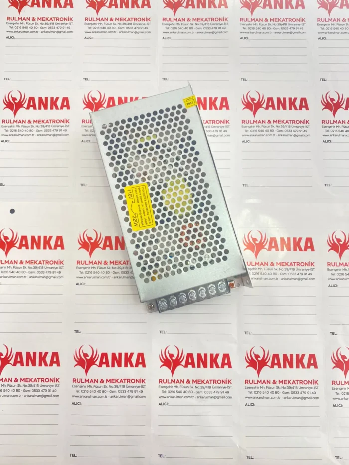 48V 10A 480W Metal Kasa Güç Kaynağı - Görsel 2