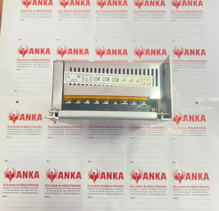 48V 10A 480W Metal Kasa Güç Kaynağı - Görsel 3