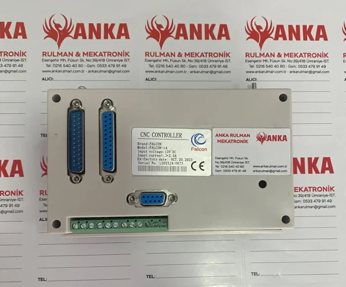 4 Eksen CNC Kontrol Ünitesi Smc 4-4-16A16B  Falcon-İ4 - Görsel 2
