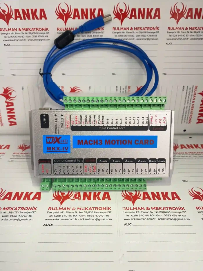 4 Eksen USB Eksen Kontrol Kartı XHC MKX-IV