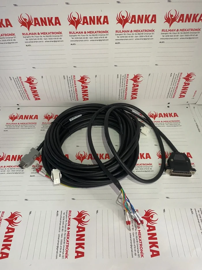 0,40 kW Absolute Frenli Servo Motor Takım  Sürücü + Kablo - Görsel 5