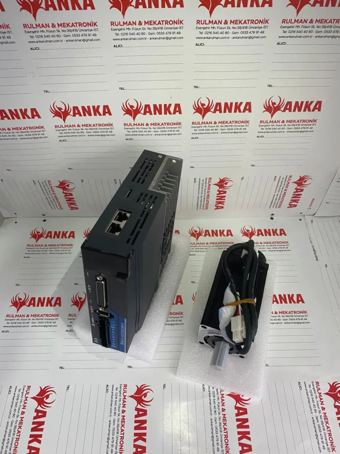 0,40 kW Absolute Frenli Servo Motor Takım  Sürücü + Kablo - Görsel 4