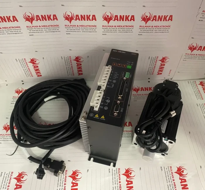 0.75 kW Servo Motor Set 2.4 Nm 80LZ-M02430 Sürücü + Kablo Takım - Görsel 4