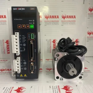 0.75 kW Servo Motor Set 2.4 Nm 80LZ-M02430 Sürücü + Kablo Takım