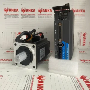 1 kW Absolute  Frenli Servo Motor Takım Sürücü + Kablo
