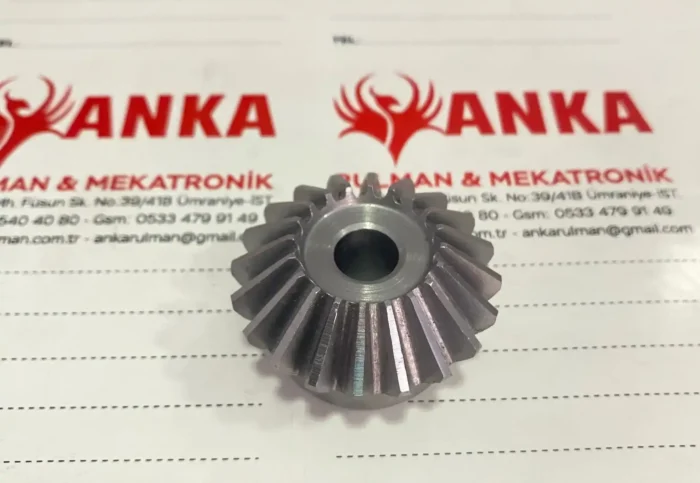 Konik Dişli 2 Modül Z-20 Dişli