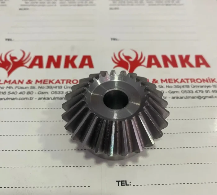 Konik Dişli 2 Modül Z-25 Dişli