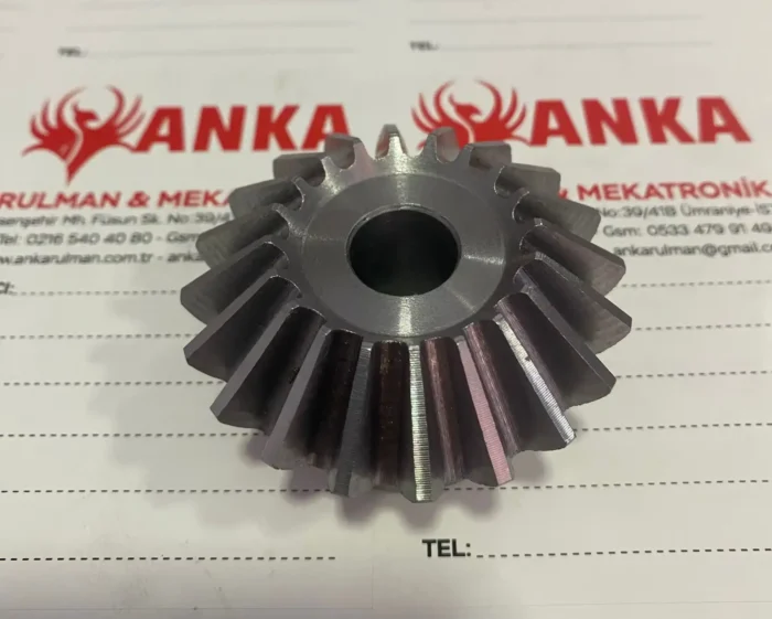 Konik Dişli 3 Modül Z-20 Dişli